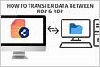 Does anyone know the Data transfer type for RDP connections to AW